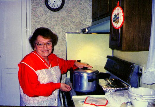 Grandmother Cooking